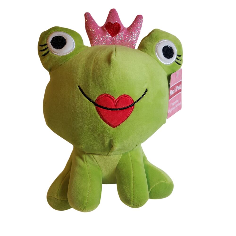 Crown Frog Plush - 9"